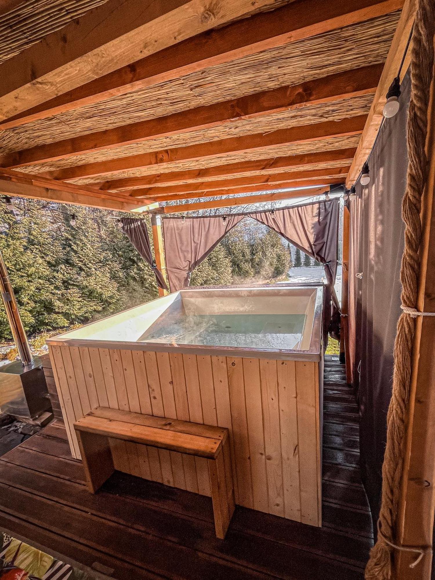 Aloha Glamp - Okragle Domki Przy Rzece - Balia I Sauna - Energylandia Zagornik ภายนอก รูปภาพ