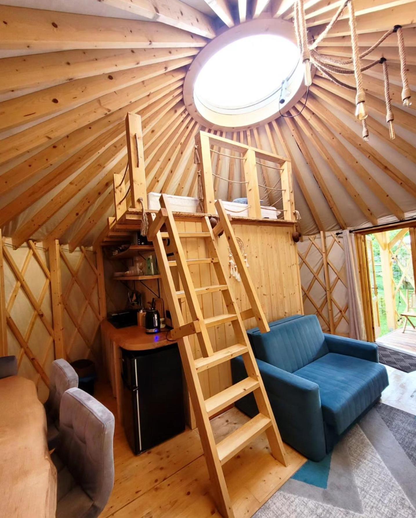 Aloha Glamp - Okragle Domki Przy Rzece - Balia I Sauna - Energylandia Zagornik ห้อง รูปภาพ